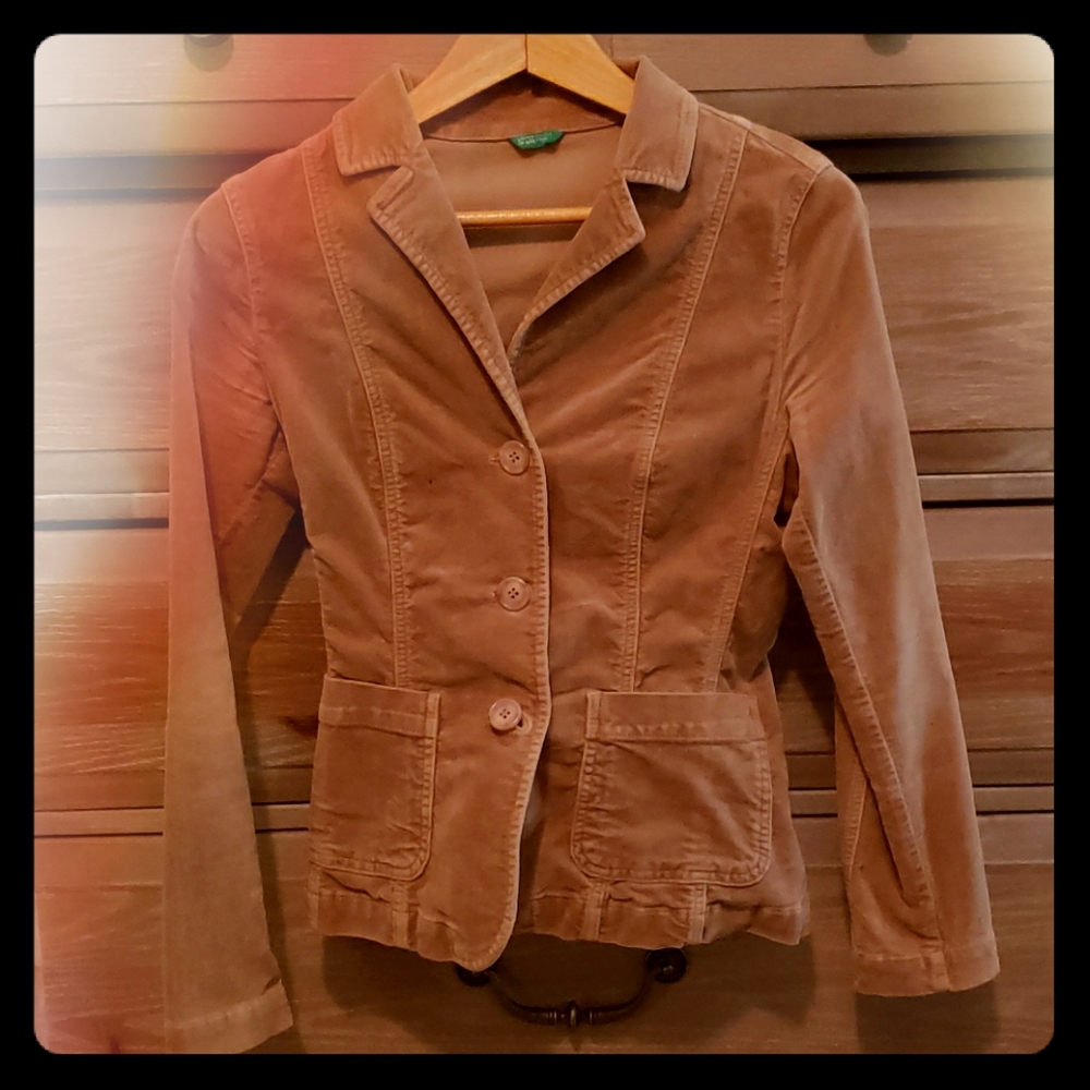 A brown Italian jacket